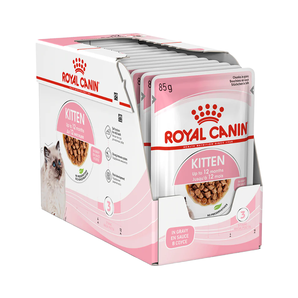 Royal Canin Gravy Yavru Kedi Pouch Yaş Mama (12 x 85 g)