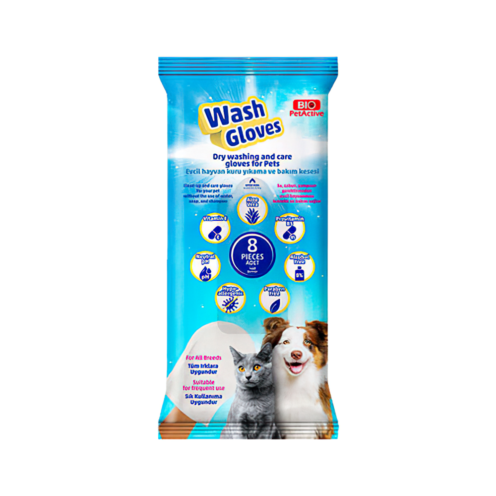 Bio PetActive Kuru Yıkama Bakım Kesesi