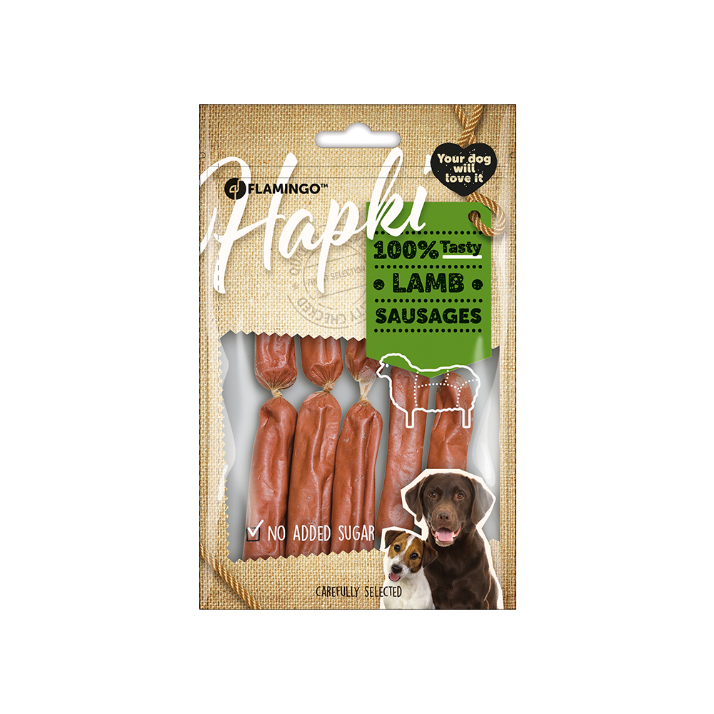 Flamingo Kuzu Etli Sosis Köpek Ödülü (85 g)
