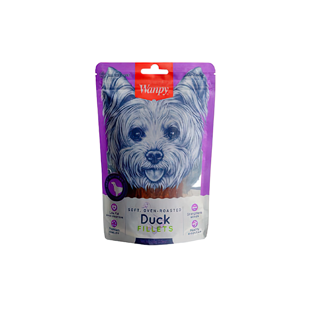 Wanpy Oven Roasted Gerçek Ördek Fileto Etli Köpek Ödülü (100 g)