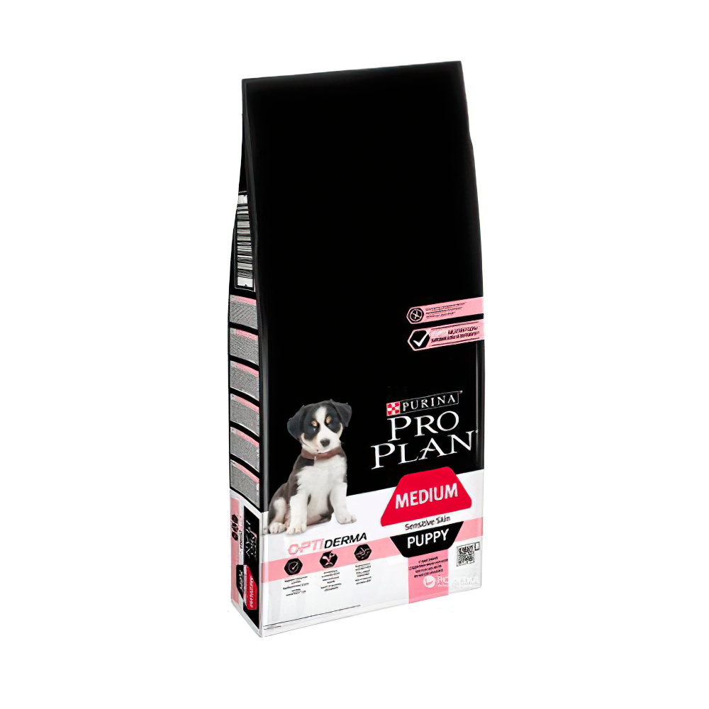 Purina Pro Plan Somonlu Orta Hassas Yavru Köpek Maması (12 kg)