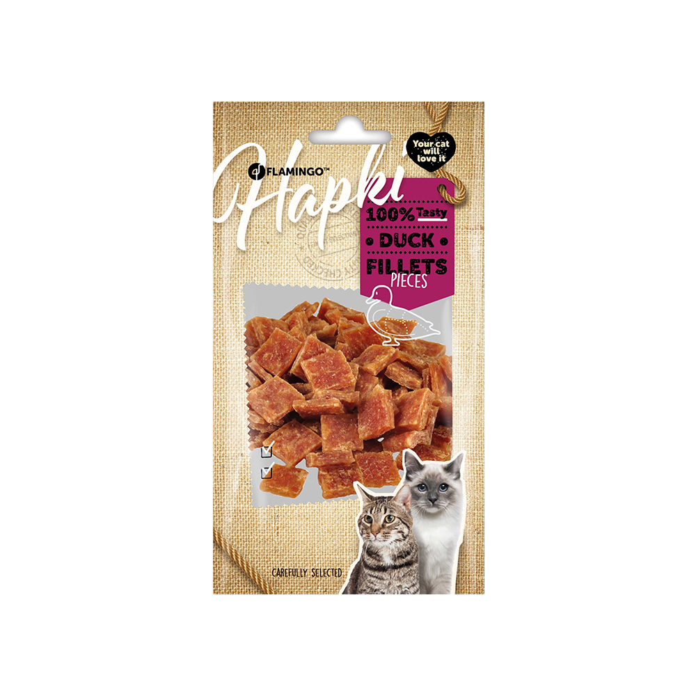 Flamingo Ördek Etli ve Şekersiz Kedi Ödülü (50 g)