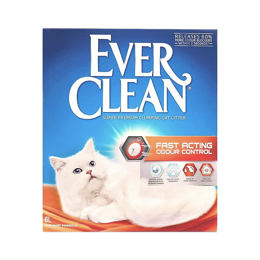 Ever Clean Fast Acting Odour Control Hızlı Koku Etkili Kedi Kumu (6 L)