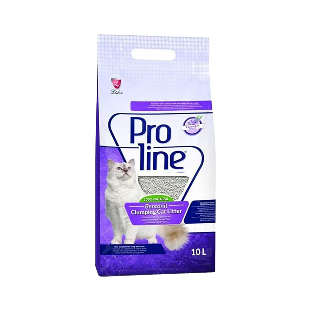 Proline İnce Taneli Lavanta Kokulu Kedi Kumu (10 L)