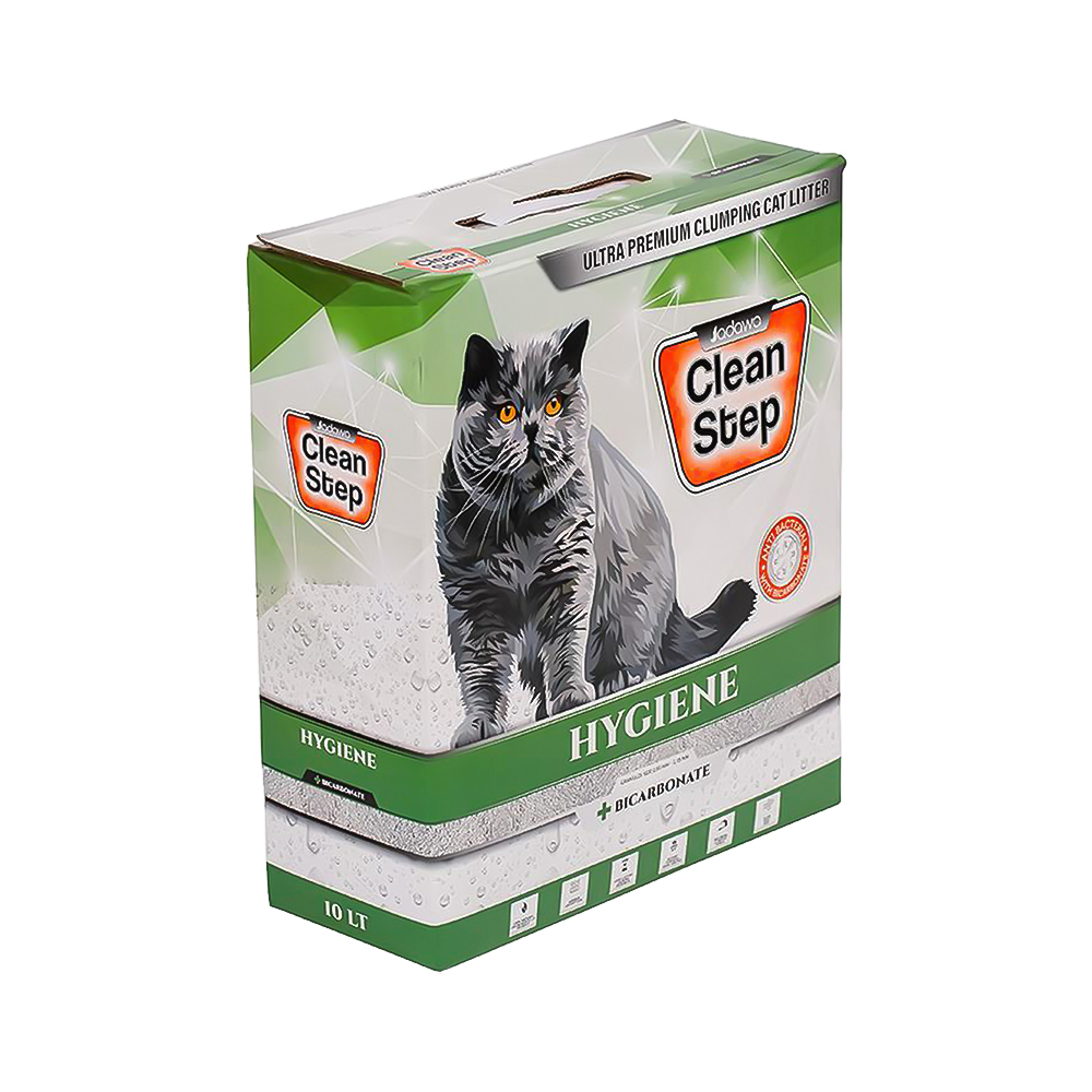 Clean Step Hygiene Bikarbonatlı Kokusuz Kedi Kumu (10 L)