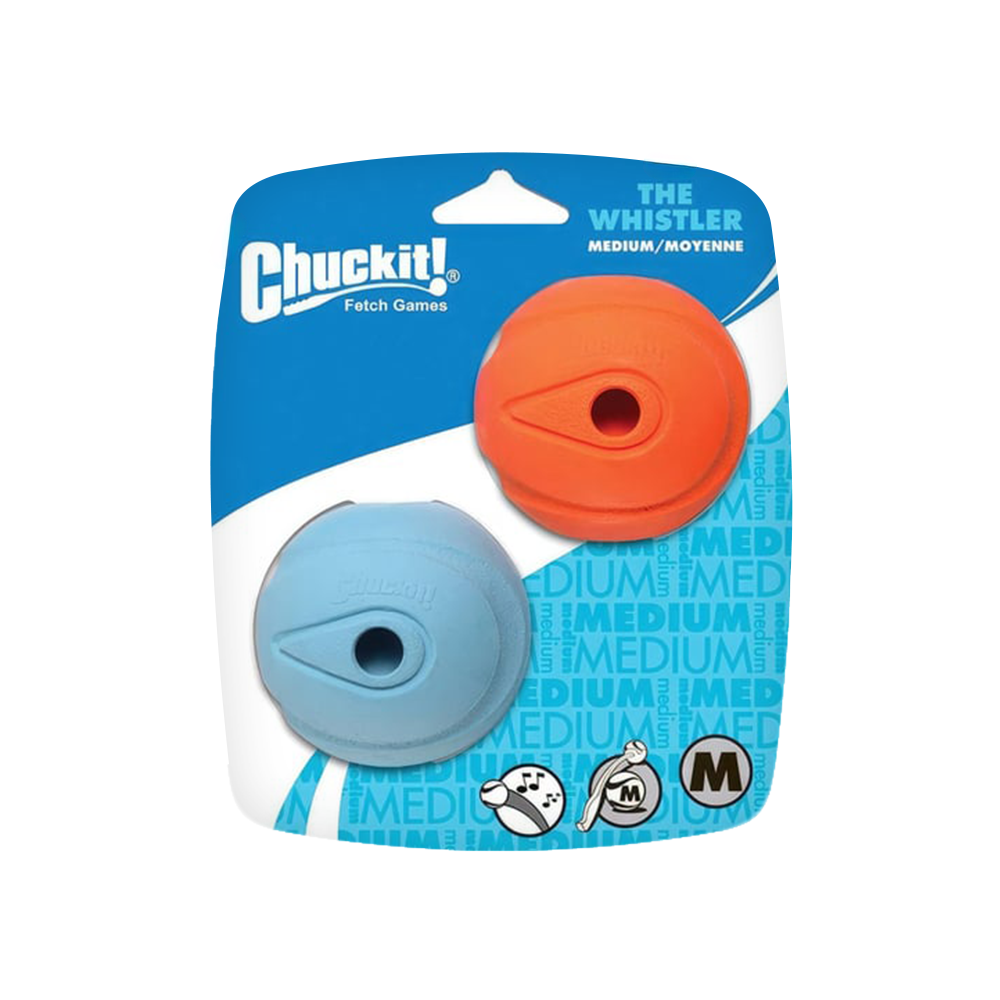 Chuckit! The Whistler Köpek Oyun Topu Orta Boy (2'li)