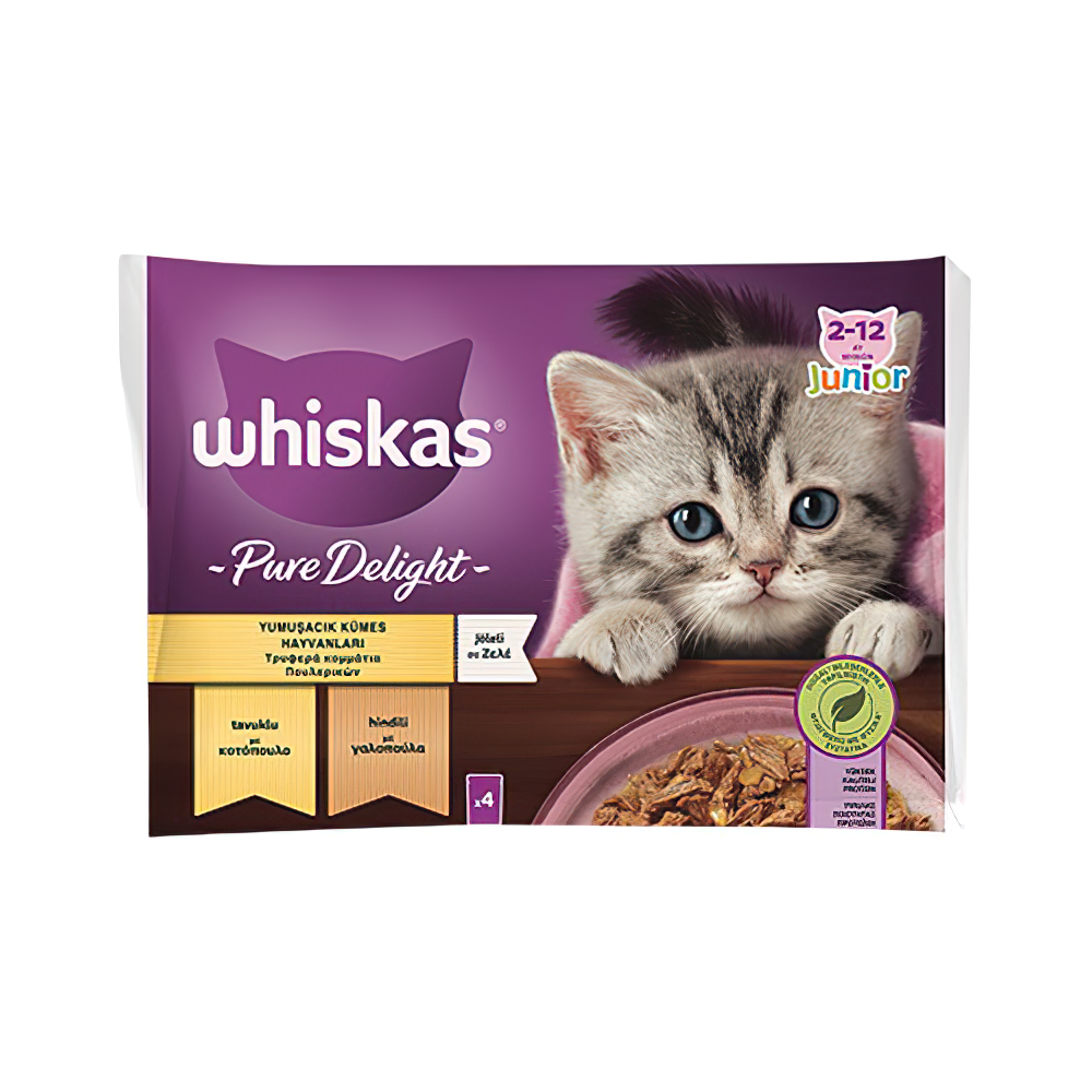Whiskas Güveç Yavru Pouch Mama (4 x 85 g)