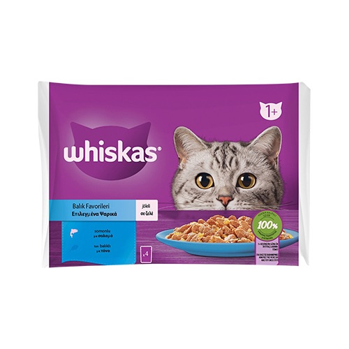 Whiskas Balıklı Pouch Mama (4 x 85 g)