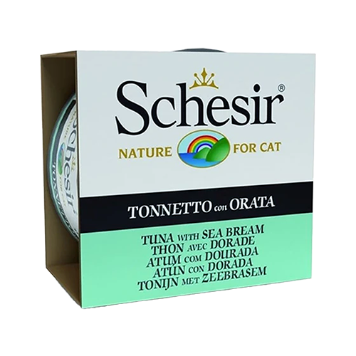 Schesir Ton Balığı & Çipuralı Kedi Konservesi (85 g)