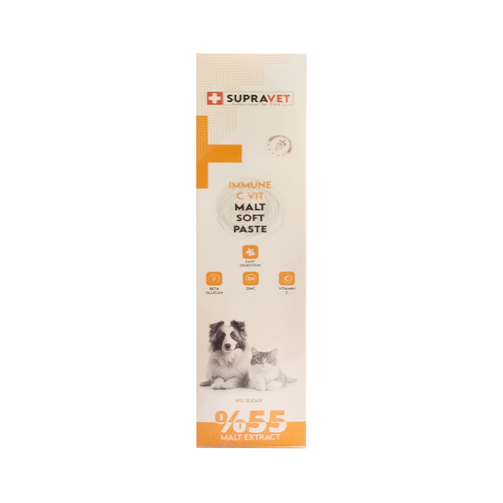 Supravet Immune C Kedi ve Köpek Bağışıklık Güçlendirici Macun (100 g)