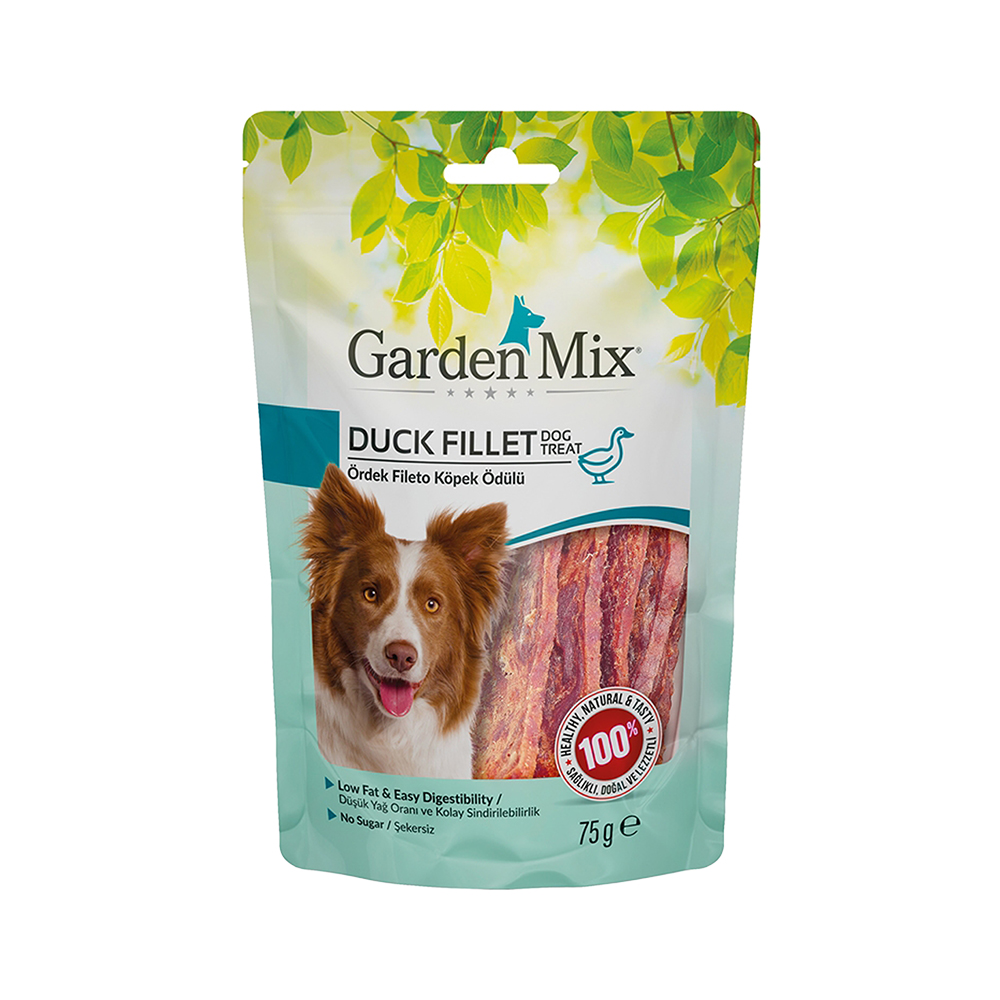 Garden Mix Ördekli Fileto Köpek Ödülü (75 g)