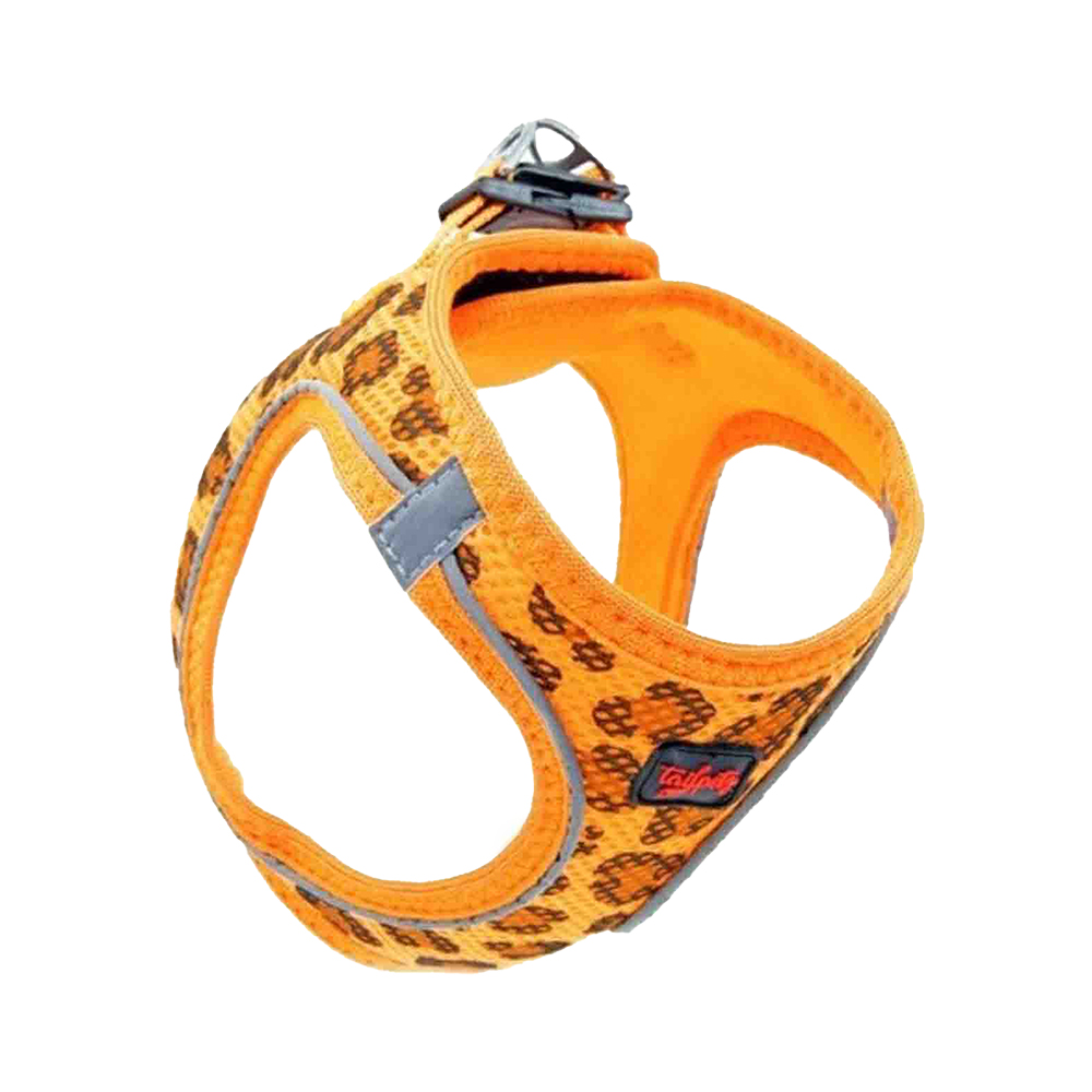 Tailpetz Air Mesh Harness Leopard Göğüs Tasması S