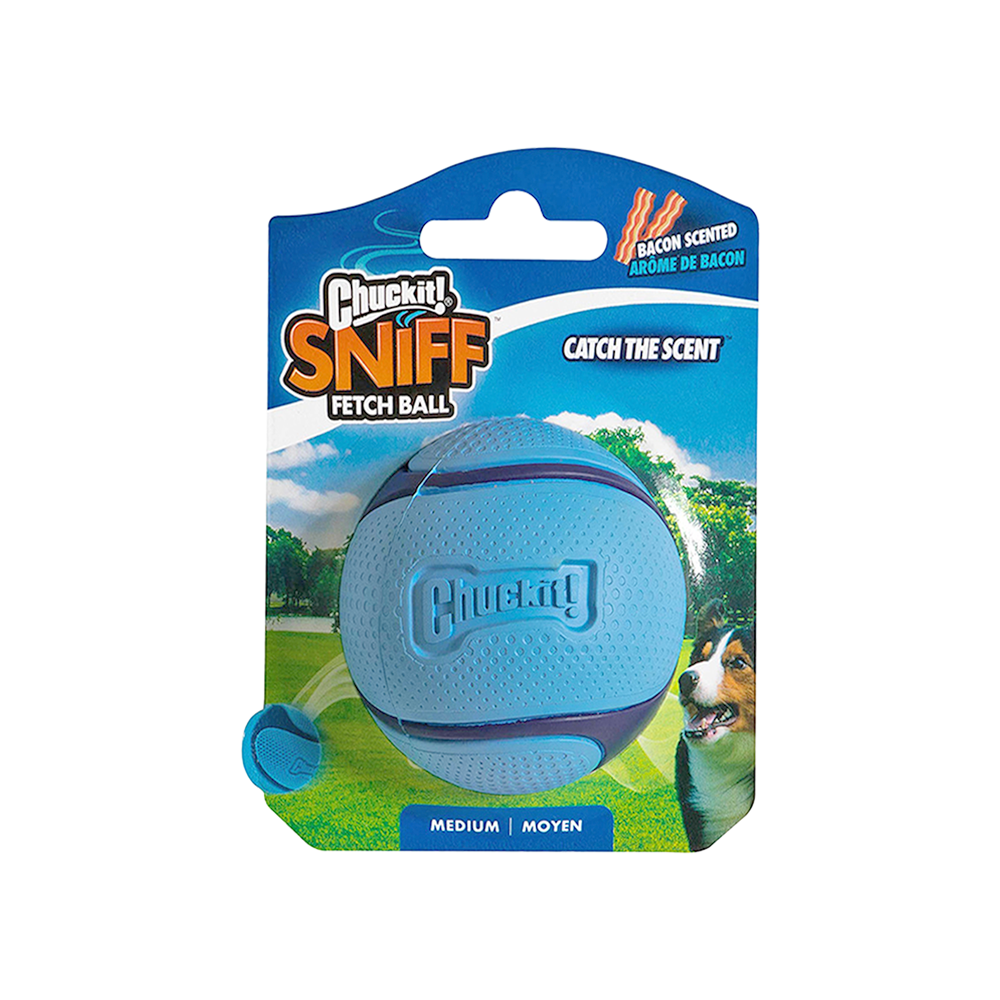 Chuckit! Sniff Fetch Jambon Kokulu Orta Boy Köpek Oyun Topu