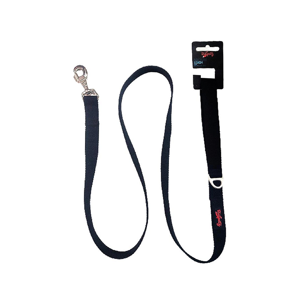 Tailpetz Black Match Leash Gezdirme Tasması M