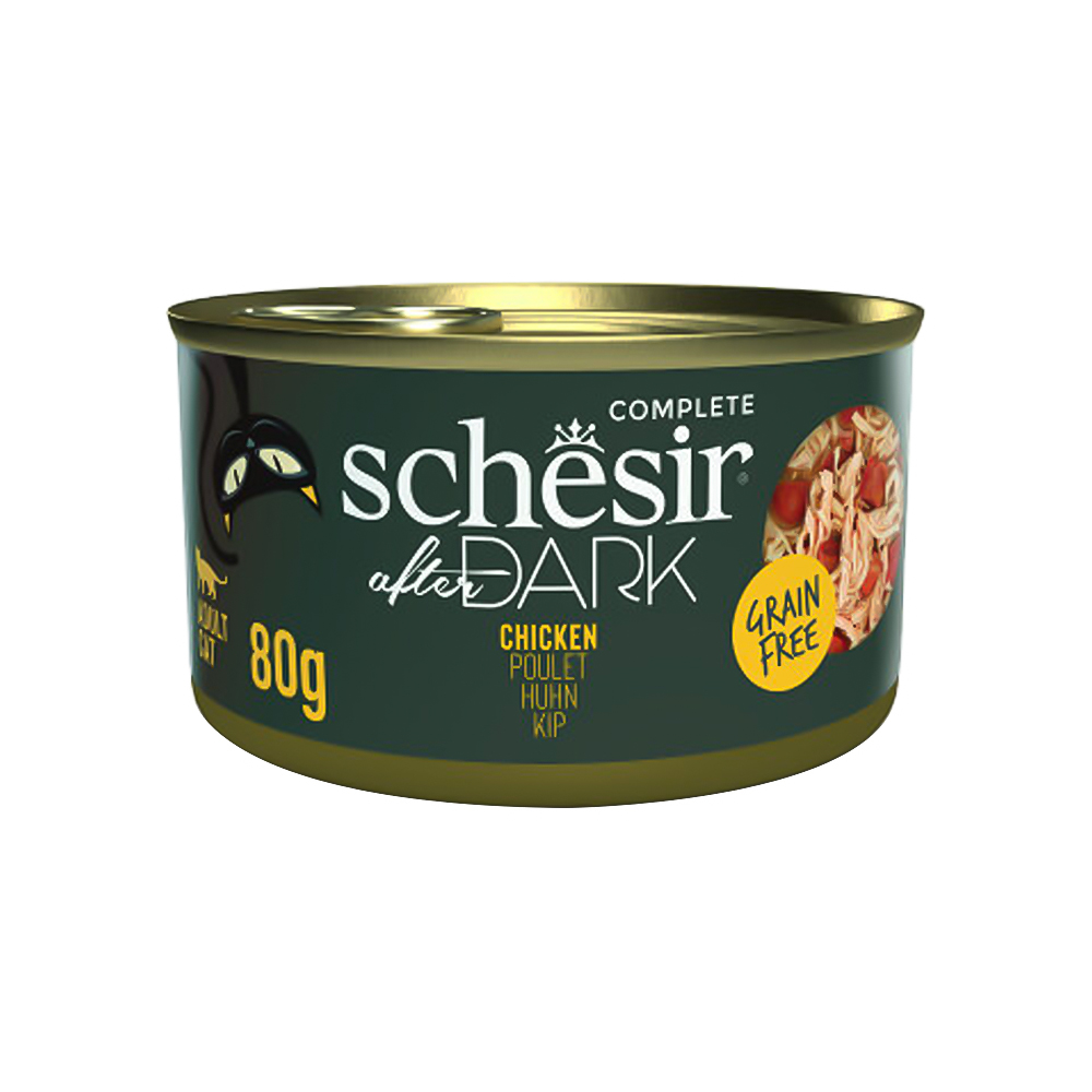 Schesir Tavuk Etli Yetişkin Kedi Konserve Maması (80 g)