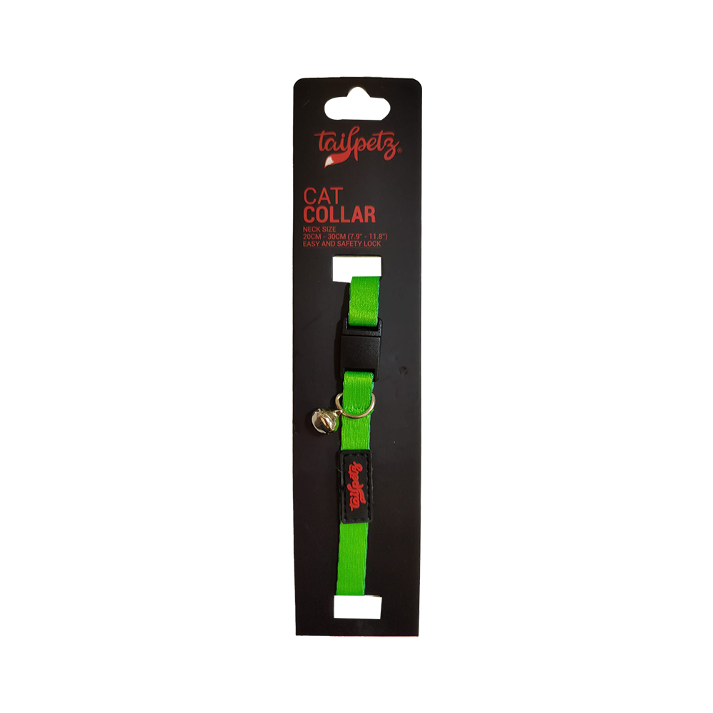Tailpetz Cat Color Easy & Safety Lock Amazon Ayarlanır Kedi Boyun Tasması