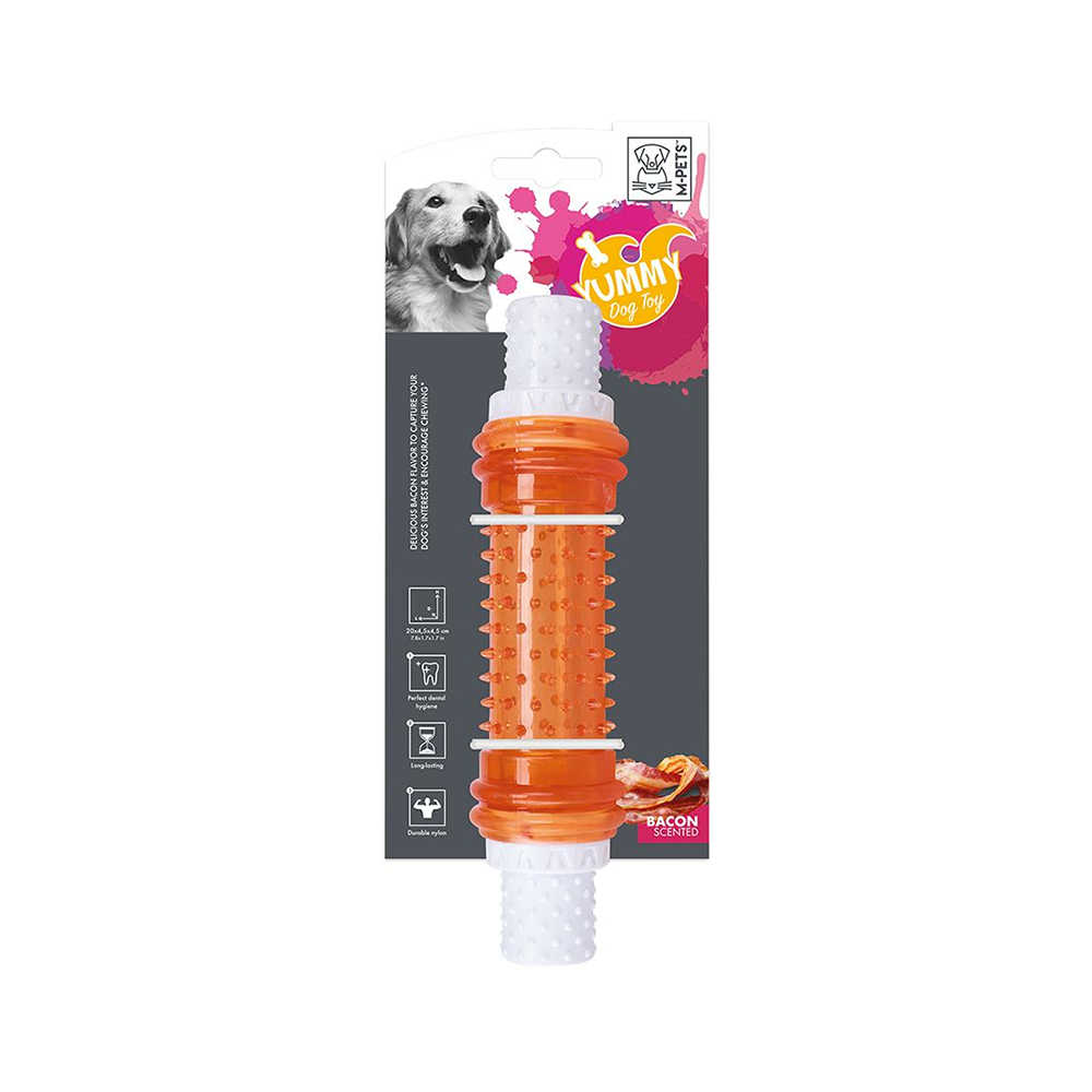 M-Pets Yummy Stick Et Aromalı Kauçuk Köpek Oyuncağı