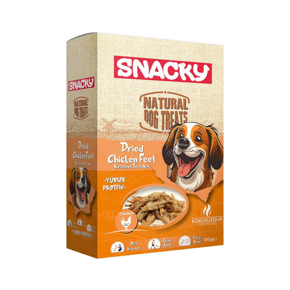 Snacky Kurutulmuş Tavuk Ayak (100 g)