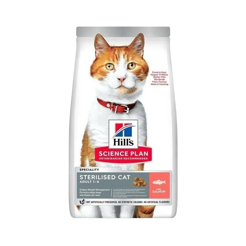 Hill's Science Plan Somonlu Kısırlaştırılmış Yetişkin Kedi Maması (3 kg)