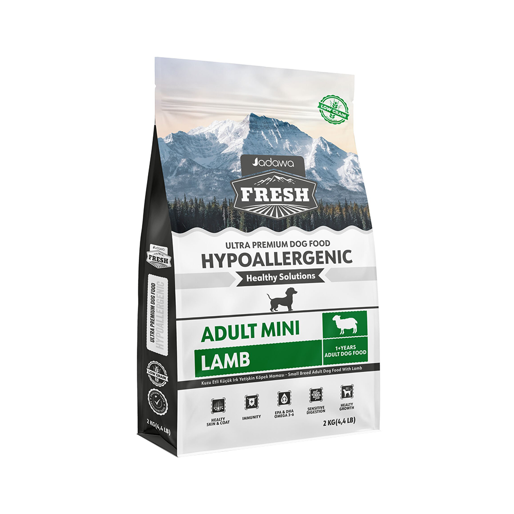 Jadawa Fresh Ultra Premium Hipoalerjenik Kuzu Etli Küçük Irk Yetişkin Köpek Maması (2 kg)