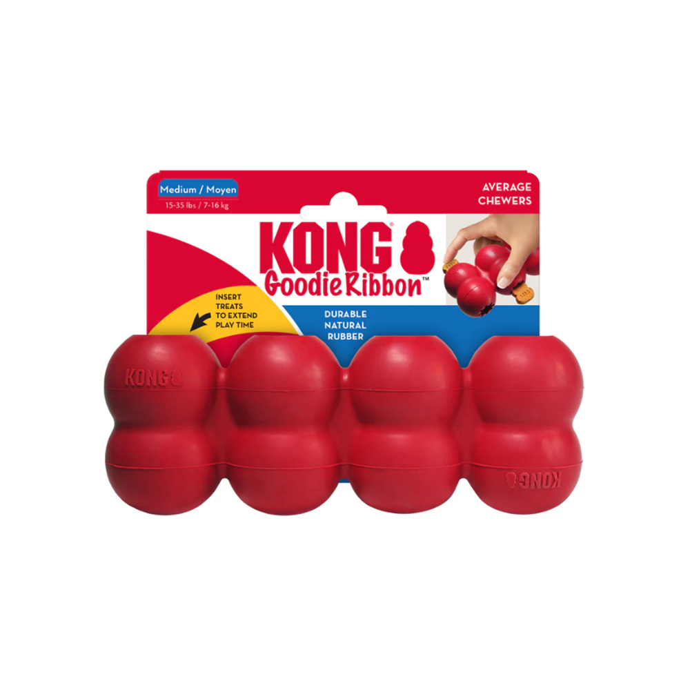 Kong Goodie Ribbon Çoklu Top Şeklinde Köpek Oyuncağı (L)