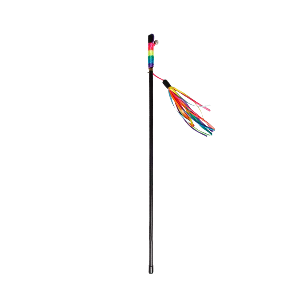 Karlie Gökkuşağı Kedi Oltası (70 cm)