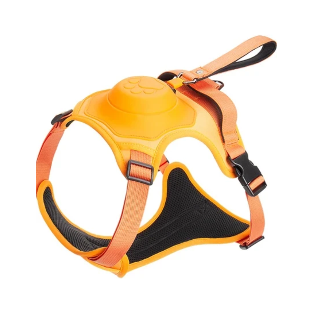 Buddy&Co Ultra Seri Otomatik Turuncu Göğüs Tasması (XL)