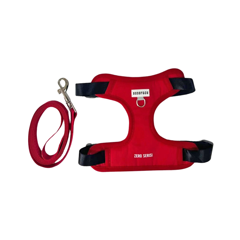 Buddy&Co Zero Kırmızı Göğüs Tasması (XS)