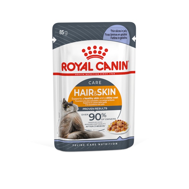 Royal Canin Hair Skin Gravy Kedi Pouch Yaş Mama (85 g)