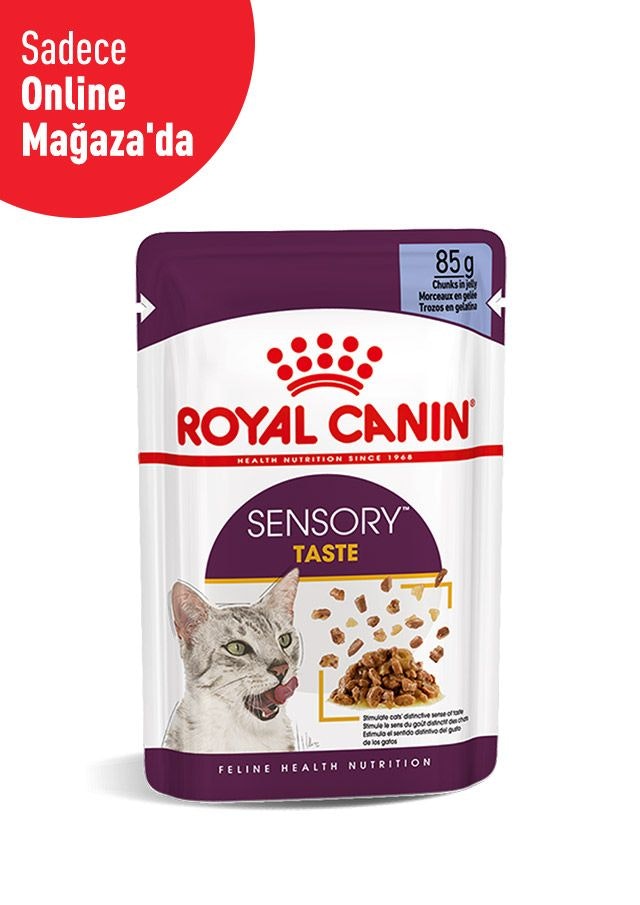 Royal Canin Sensory Taste Etli Soslu Kedi Konserve Maması (85 g)